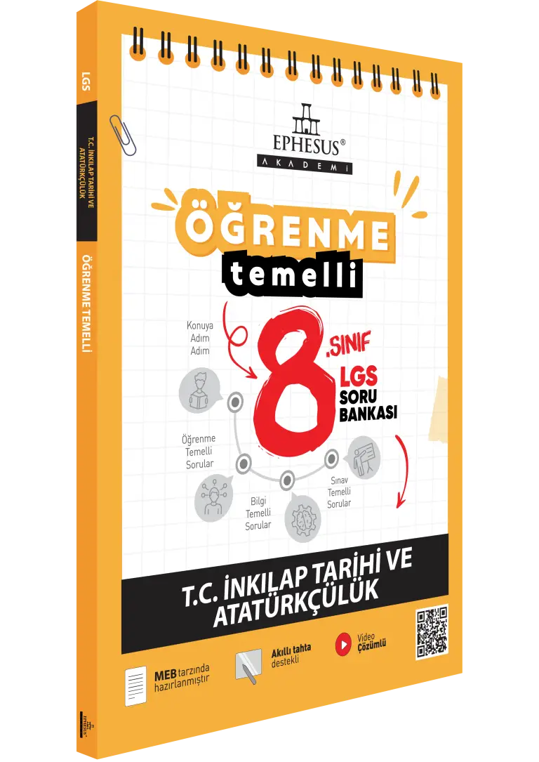LGS-ÖĞRENME TEMELLİ İNKILAP TARİHİ ve ATATÜRKÇÜLÜK SORU BANKASI