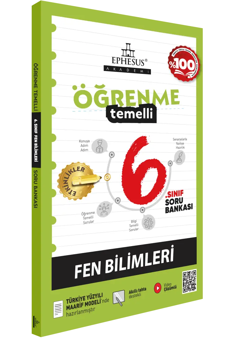 6. SINIF ÖĞRENME TEMELLİ FEN BİLİMLERİ SORU BANKASI