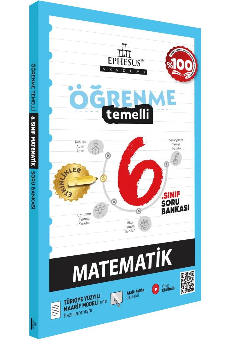 6. SINIF ÖĞRENME TEMELLİ MATEMATİK SORU BANKASI