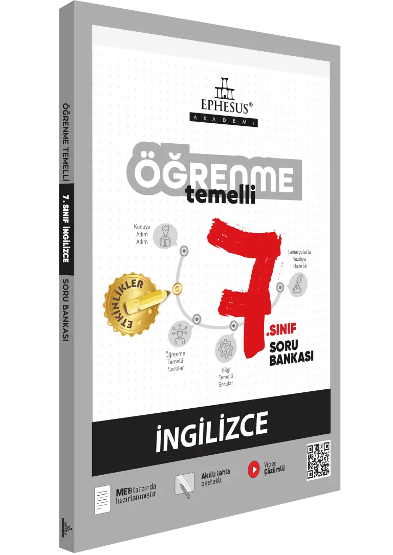 7. SINIF ÖĞRENME TEMELLİ İNGİLİZCE SORU BANKASI