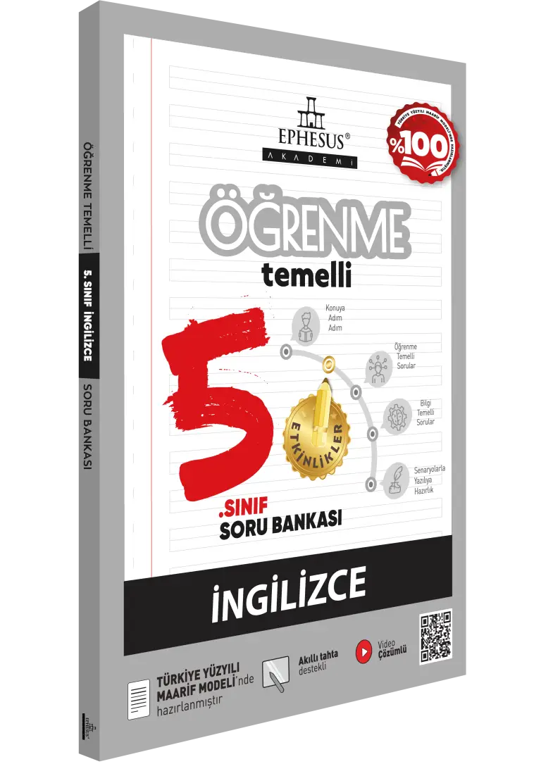 5. SINIF ÖĞRENME TEMELLİ İNGİLİZCE SORU BANKASI