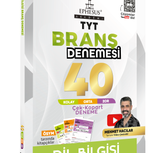 TYT-DİL BİLGİSİ BRANŞ DENEMESİ