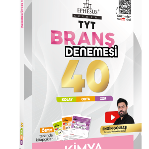 TYT-KİMYA BRANŞ DENEMESİ